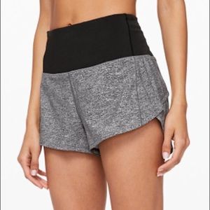 ~SOLD~Lulu lemon speed up shorts.